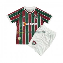Fluminense Trøje Børn Hjemmebane Fodboldsæt 2023-2024 Kortærmet