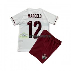 Fluminense Trøje Marcelo 12 Børn Udebane Fodboldsæt 2023-2024 Kortærmet