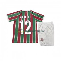 Fluminense Trøje Marcelo 12 Børn Hjemmebane Fodboldsæt 2023-2024 Kortærmet