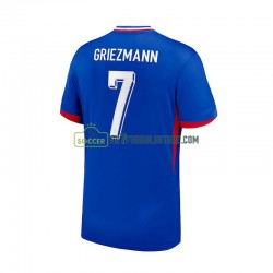 Frankrig Trøje Antoine Griezmann 7 Mænd Hjemmebane Fodboldsæt Euro 2024 Kortærmet