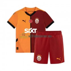 Galatasaray Trøje Børn Hjemmebane Fodboldsæt 2024-2025 Kortærmet