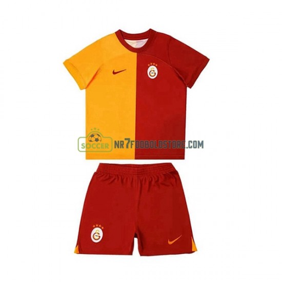 Galatasaray Trøje SK Børn Hjemmebane Fodboldsæt 2023-2024 Kortærmet