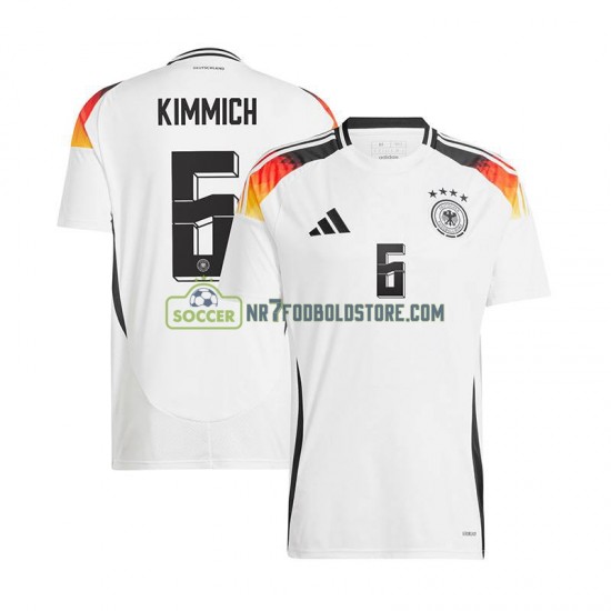 Tyskland Trøje Joshua Kimmich 6 Mænd Hjemmebane Fodboldsæt Euro 2024 Kortærmet