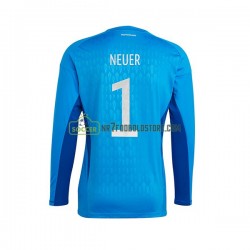 Tyskland Trøje Manuel Neuer 1 Målmand Mænd Hjemmebane Fodboldsæt VM i fodbold 2022 Kortærmet