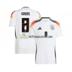Tyskland Trøje Toni Kroos 8 Mænd Hjemmebane Fodboldsæt Euro 2024 Kortærmet