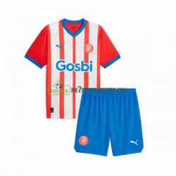 Trøje Girona Børn Hjemmebane Fodboldsæt 2023-2024 Kortærmet