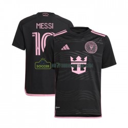 Inter Miami Trøje Lionel Messi 10 Mænd Udebane Fodboldsæt 2024 Kortærmet