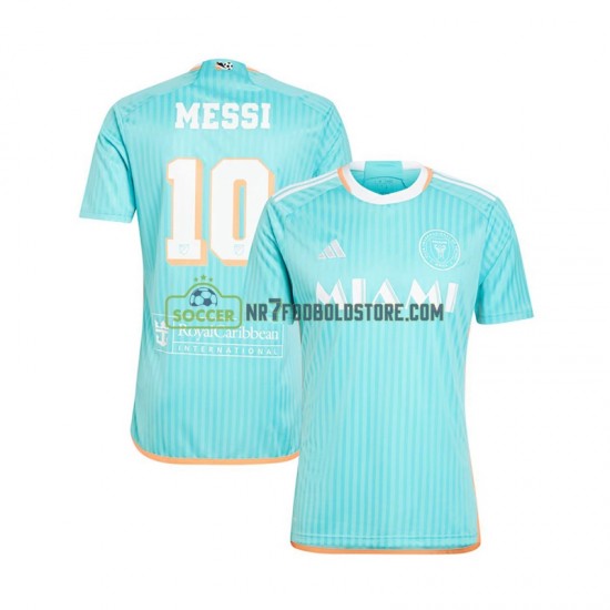 Inter Miami Trøje Lionel Messi 10 Mænd 3. Valg Fodboldsæt 2024-2025 Kortærmet