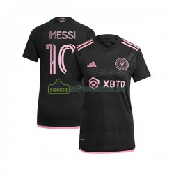 Inter Miami Trøje Lionel Messi 10 Dame Udebane Fodboldsæt 2023 Kortærmet