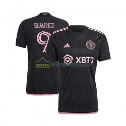 Inter Miami Trøje Suárez Luis 9 Mænd Udebane Fodboldsæt 2023-2024 Kortærmet