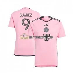 Inter Miami Trøje Suárez Luis 9 Mænd Hjemmebane Fodboldsæt 2024 Kortærmet