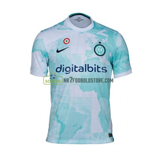 Inter Milan Trøje Mænd Udebane Fodboldsæt 2022-2023 Kortærmet