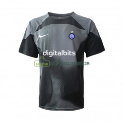 Inter Milan Trøje Målmand Mænd Hjemmebane Fodboldsæt 2022-2023 Kortærmet