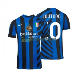 Inter Milan Trøje Lautaro 10 Mænd Hjemmebane Fodboldsæt 2024-2025 Kortærmet