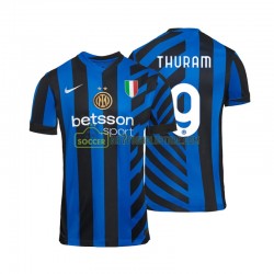 Inter Milan Trøje Marcus Thuram 9 Mænd Hjemmebane Fodboldsæt 2024-2025 Kortærmet