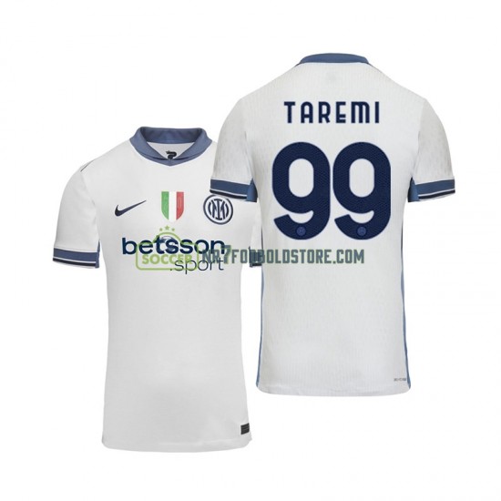 Inter Milan Trøje Mehdi Taremi 99 Mænd Udebane Fodboldsæt 2024-2025 Kortærmet