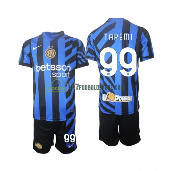 Inter Milan Trøje Mehdi Taremi 99 Børn Hjemmebane Fodboldsæt 2024-2025 Kortærmet