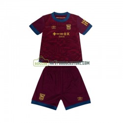 Trøje Ipswich Town Børn Udebane Fodboldsæt 2024-2025 Kortærmet
