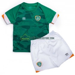 Irland Trøje Børn Hjemmebane Fodboldsæt 2022 Kortærmet