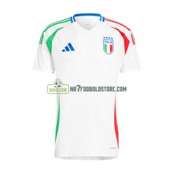 Italien Trøje Mænd Udebane Fodboldsæt Euro 2024 Kortærmet