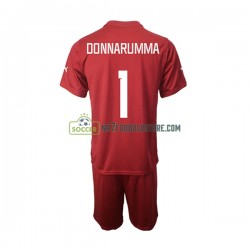 Italien Trøje Donnarumma 1 Målmand Børn Udebane Fodboldsæt 2022-2023 Kortærmet