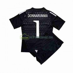 Italien Trøje Donnarumma 1 Målmand Børn Udebane Fodboldsæt 2023 Kortærmet