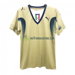 Italien Trøje Målmand Retro Mænd Hjemmebane Fodboldsæt 2006 Kortærmet