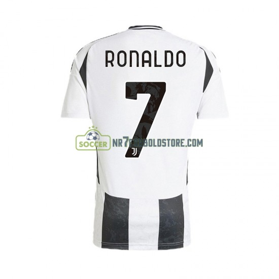Juventus Trøje Cristiano Ronaldo 7 Mænd Hjemmebane Fodboldsæt 2024-2025 Kortærmet
