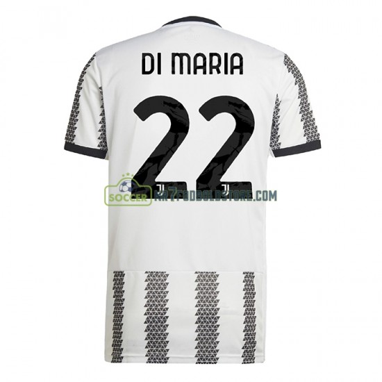 Juventus Trøje Di Maria 22 Mænd Hjemmebane Fodboldsæt 2022-2023 Kortærmet