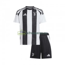 Juventus Trøje Børn Hjemmebane Fodboldsæt 2024-2025 Kortærmet