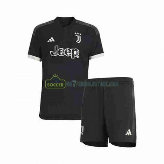 Juventus Trøje Børn 3. Valg Fodboldsæt 2023-2024 Kortærmet