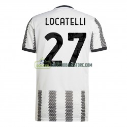 Juventus Trøje Locatelli 27 Hjemmebane Fodboldsæt 2022-2023 Kortærmet