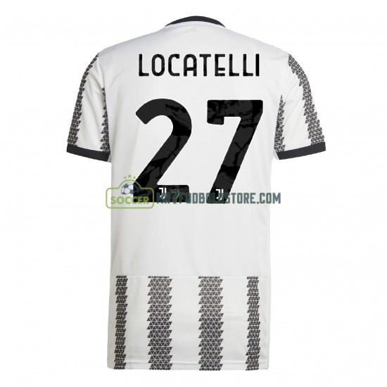 Juventus Trøje Locatelli 27 Hjemmebane Fodboldsæt 2022-2023 Kortærmet