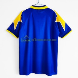 Juventus Trøje Retro Udebane Fodboldsæt 1995-1996 Kortærmet 