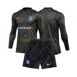 KRC Genk Trøje Målmand Børn Udebane Fodboldsæt 2024-2025 Langærmet