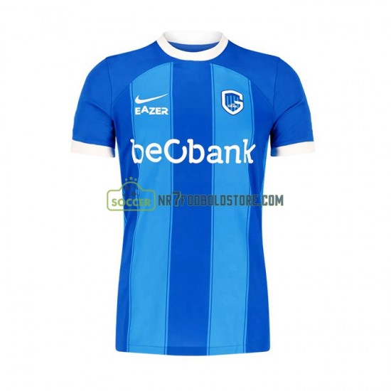 KRC Genk Trøje Mænd Hjemmebane Fodboldsæt 2023-2024 Kortærmet
