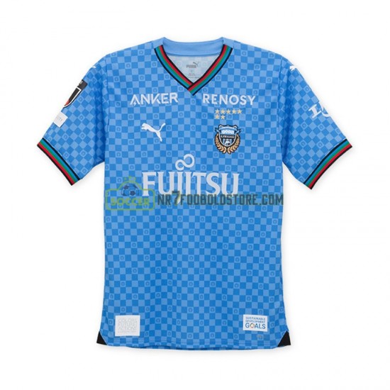 Kawasaki Frontale Trøje Mænd Hjemmebane Fodboldsæt 2024-2025 Kortærmet