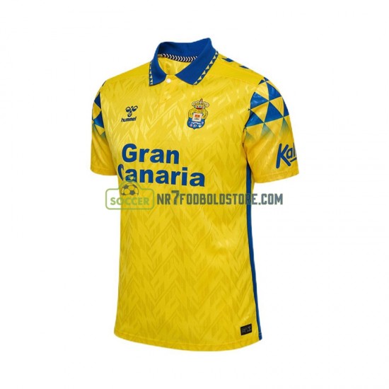 Trøje Las Palmas Mænd Hjemmebane Fodboldsæt 2024-2025 Kortærmet