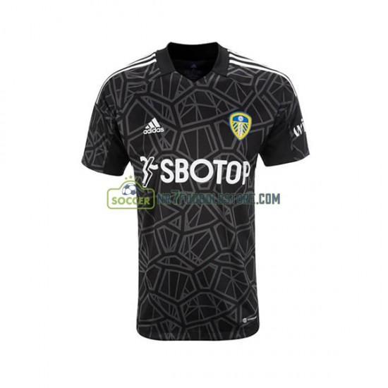 Leeds United Trøje Målmand Mænd Hjemmebane Fodboldsæt 2022-2023 Kortærmet