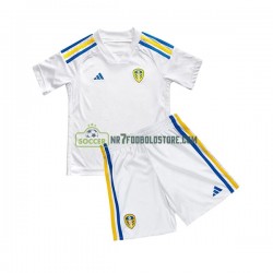 Leeds United Trøje Børn Hjemmebane Fodboldsæt 2023-2024 Kortærmet