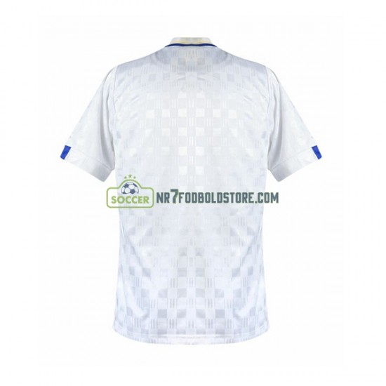 Leeds United Trøje Retro Mænd Hjemmebane Fodboldsæt 1989-1990 Kortærmet