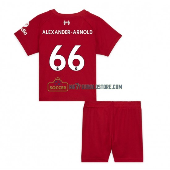 Liverpool Trøje Alexander-Arnold 66 Børn Hjemmebane Fodboldsæt 2022-2023 Kortærmet