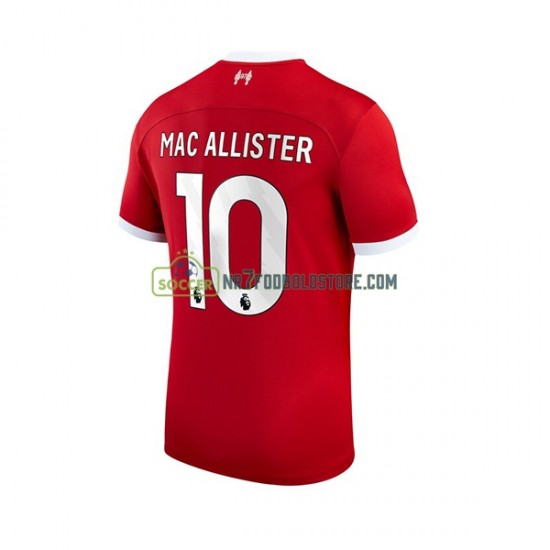Liverpool Trøje Alexis Mac Allister 10 Mænd Hjemmebane Fodboldsæt 2023-2024 Kortærmet
