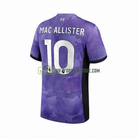Liverpool Trøje Alexis Mac Allister 10 Mænd 3. Valg Fodboldsæt 2023-2024 Kortærmet