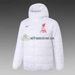 Mænd Liverpool Dunfrakker Hvid