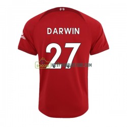 Liverpool Trøje Darwin Nunez 27 Mænd Hjemmebane Fodboldsæt 2022-2023 Kortærmet