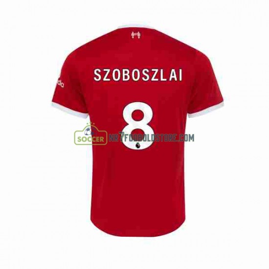 Liverpool Trøje Dominik Szoboszlai 8 Mænd Hjemmebane Fodboldsæt 2023-2024 Kortærmet