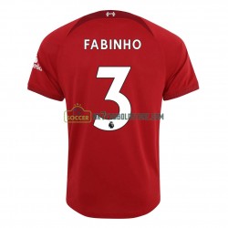 Liverpool Trøje Fabinho 3 Hjemmebane Fodboldsæt 2022-2023 Kortærmet