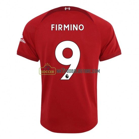 Liverpool Trøje Firmino 9 Hjemmebane Fodboldsæt 2022-2023 Kortærmet