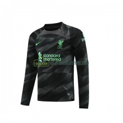 Liverpool Trøje Målmand Mænd Udebane Fodboldsæt 2023-2024 Langærmet
